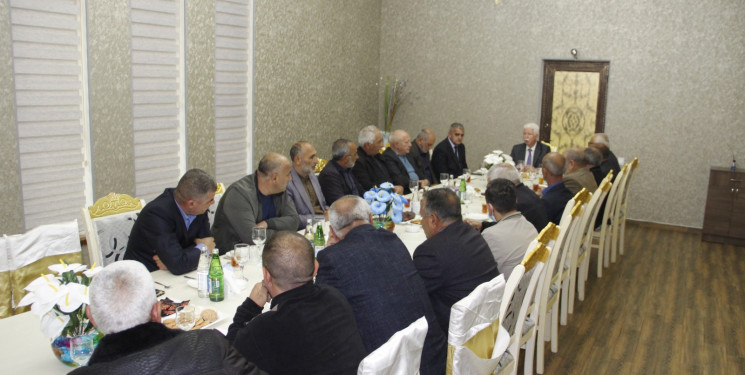 Cəlilabad Rayon İcra Hakimiyyətinin başçısı Rafiq Cəlilov bir qrup şəhid atası ilə görüşüb
